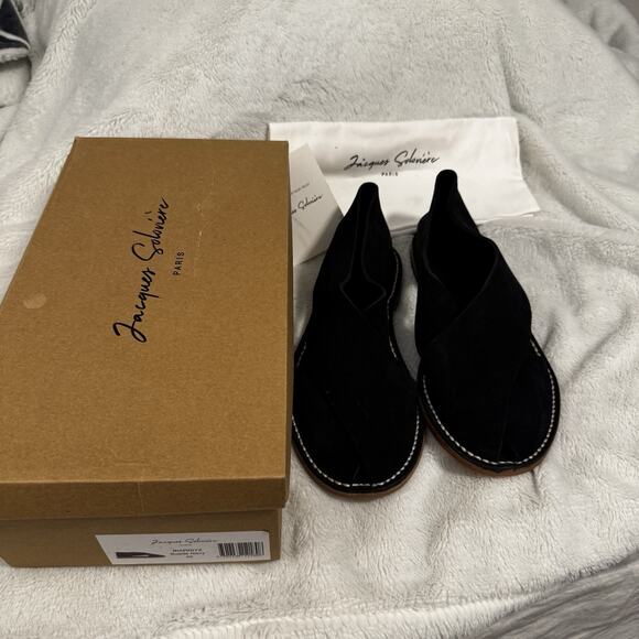 Jacques Soloviere Blue Sandals Men’s 45 NIB - Picture 8 of 8